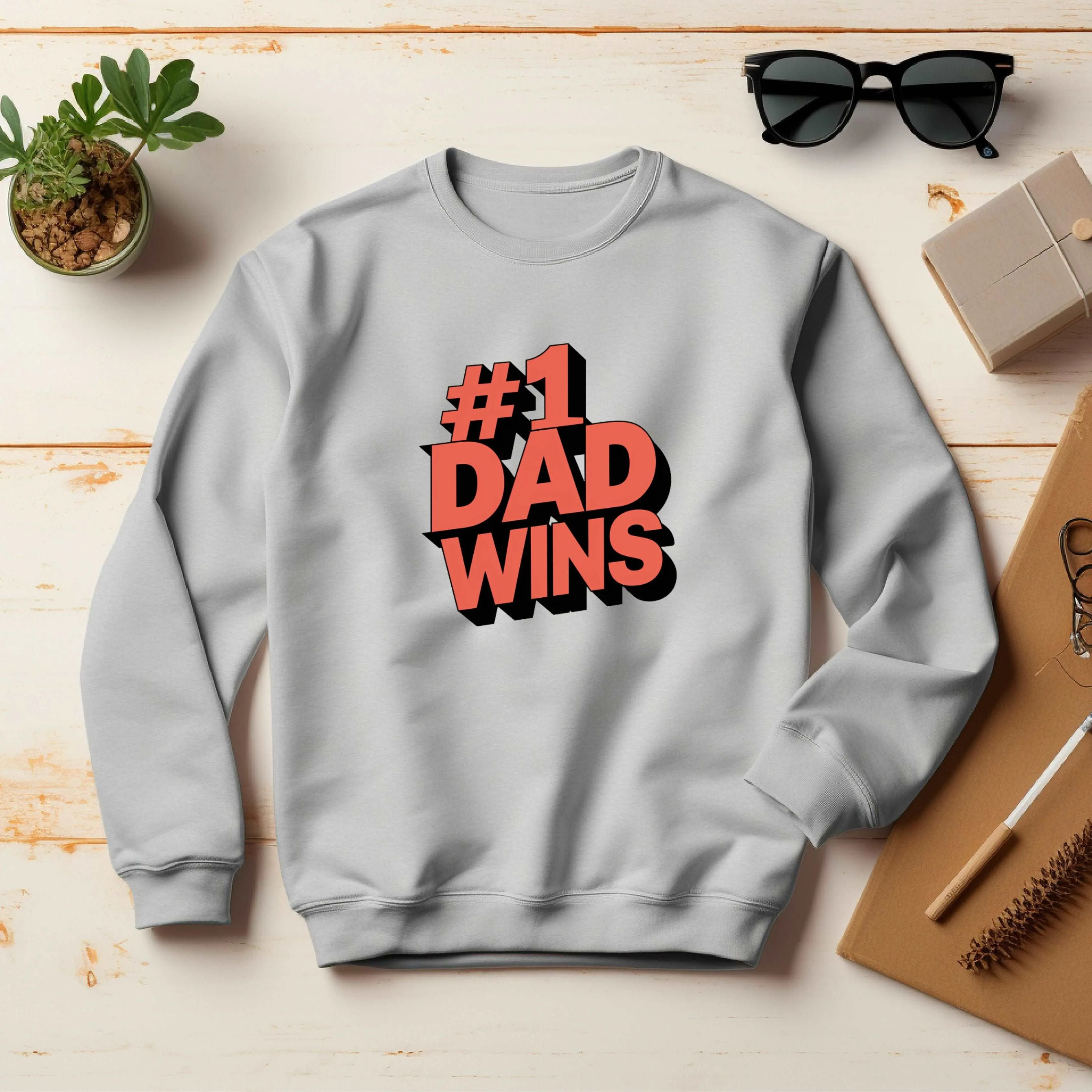 #1 Dad Sweatshirt