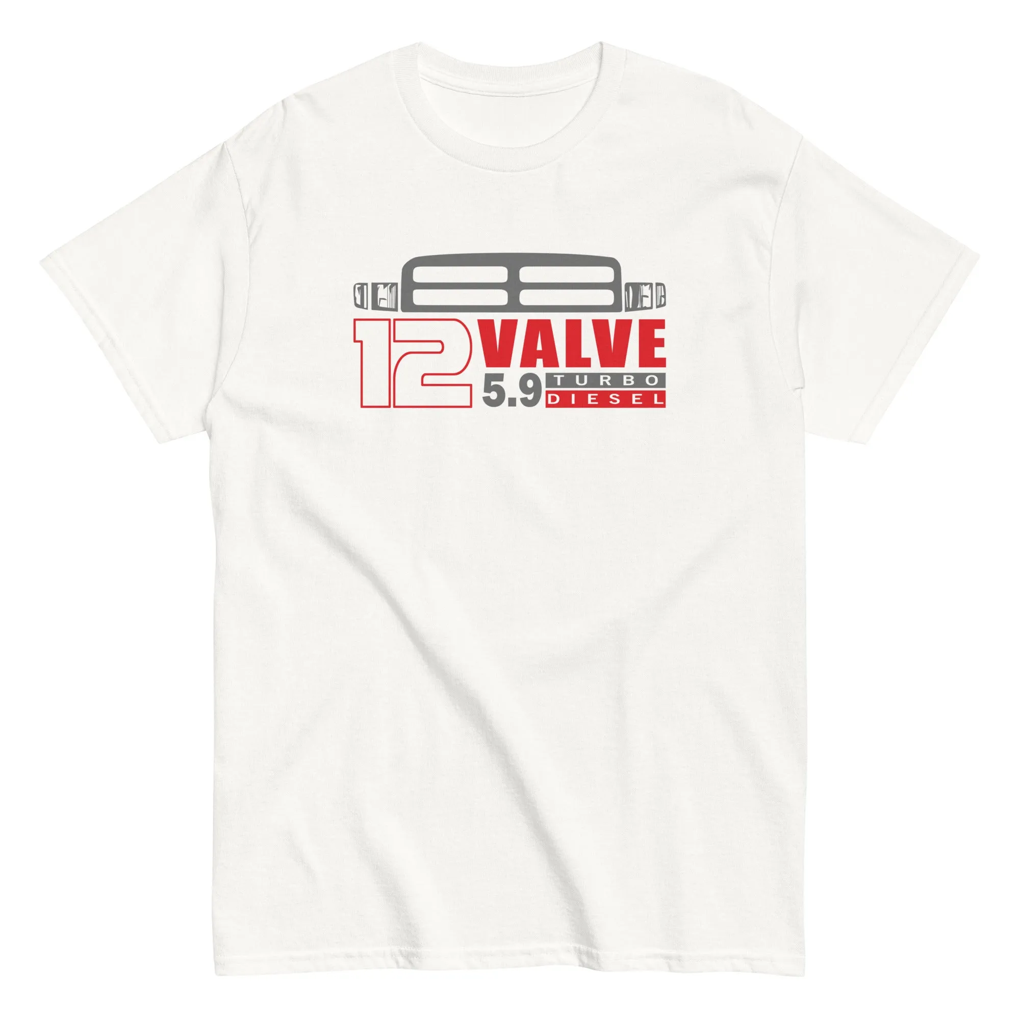 12v 5.9 Diesel Engine T-Shirt 2nd Gen Truck Grille Shirt