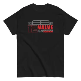 12v 5.9 Diesel Engine T-Shirt 2nd Gen Truck Grille Shirt