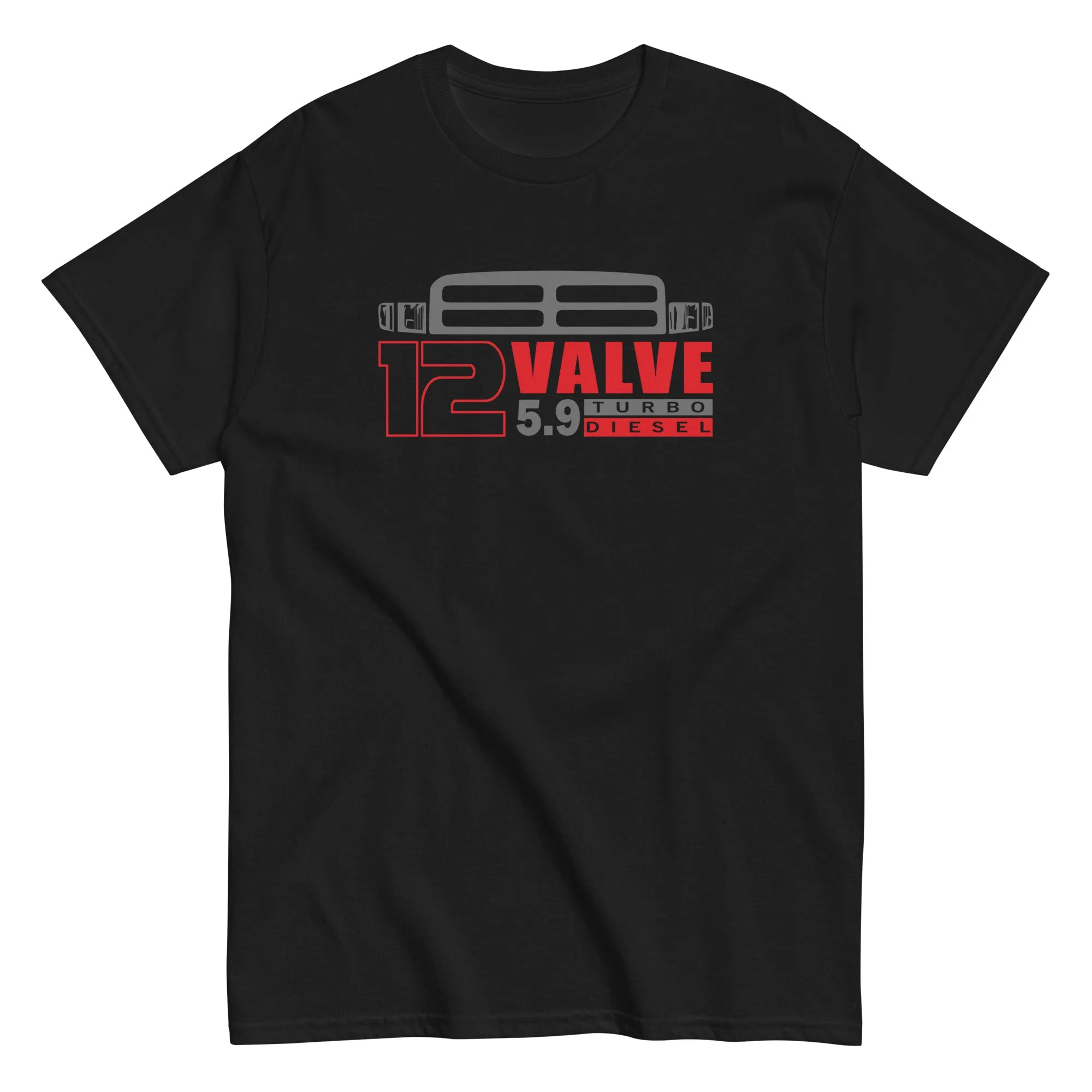 12v 5.9 Diesel Engine T-Shirt 2nd Gen Truck Grille Shirt