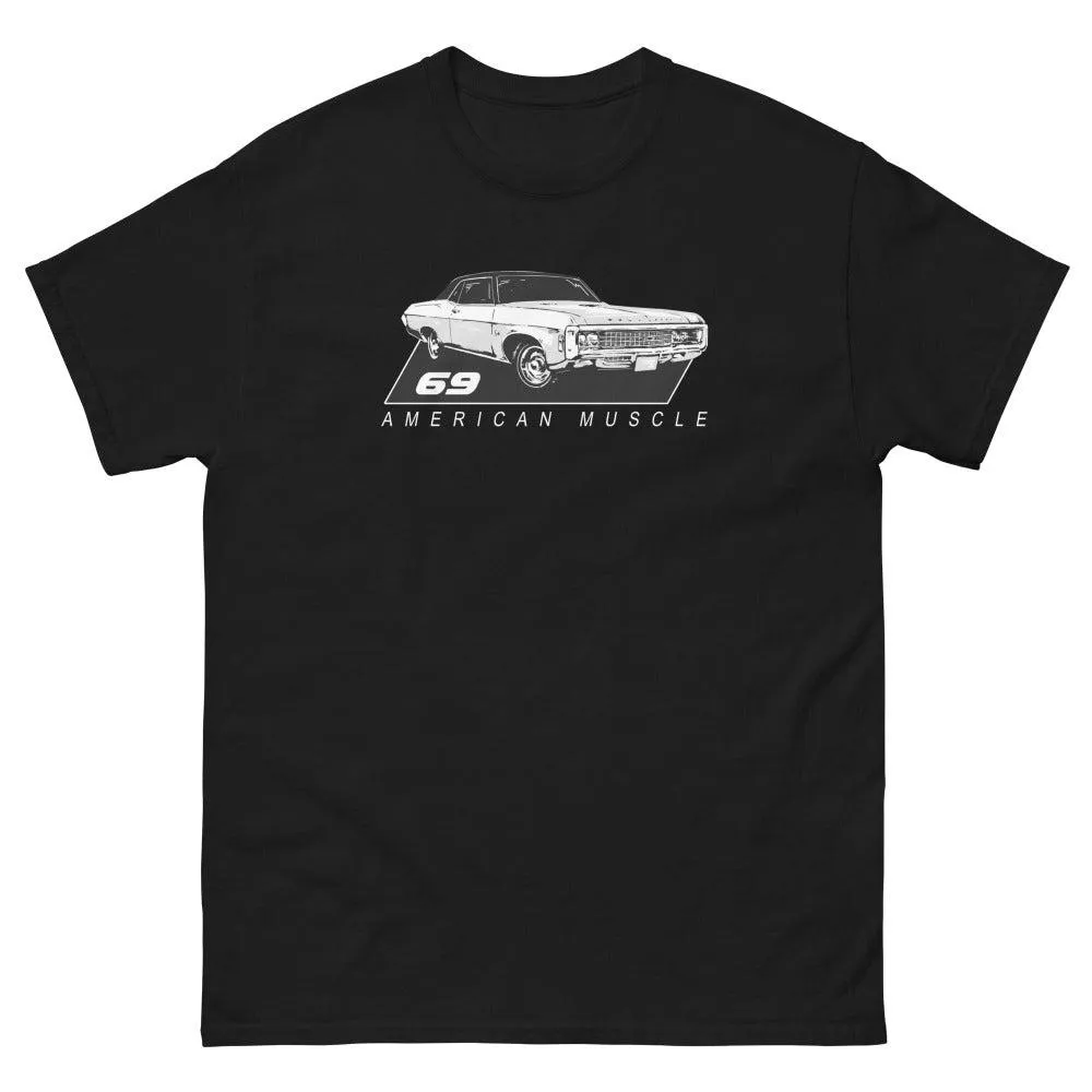 1969 Impala T-Shirt Classic American Muscle Car Tee