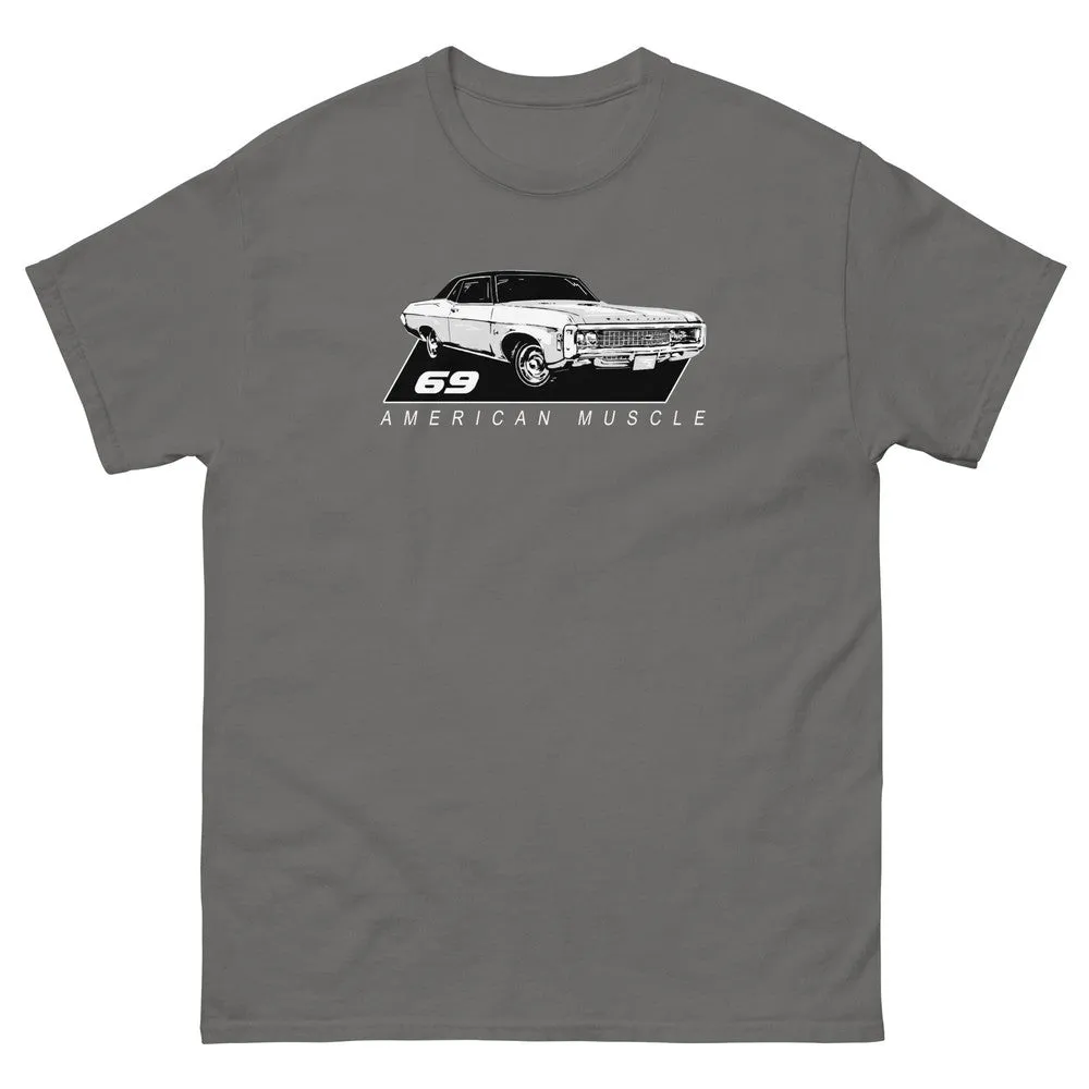 1969 Impala T-Shirt Classic American Muscle Car Tee