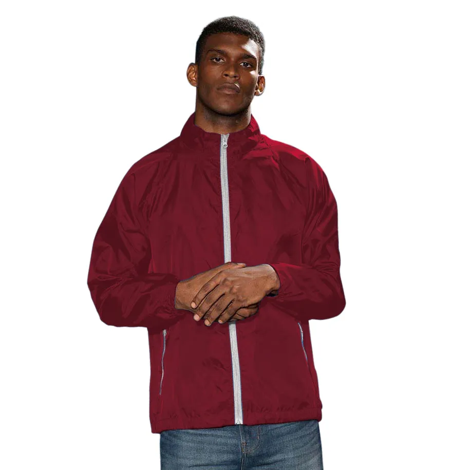 2786 Mens Contrast Lightweight Windcheater Shower Proof Jacket