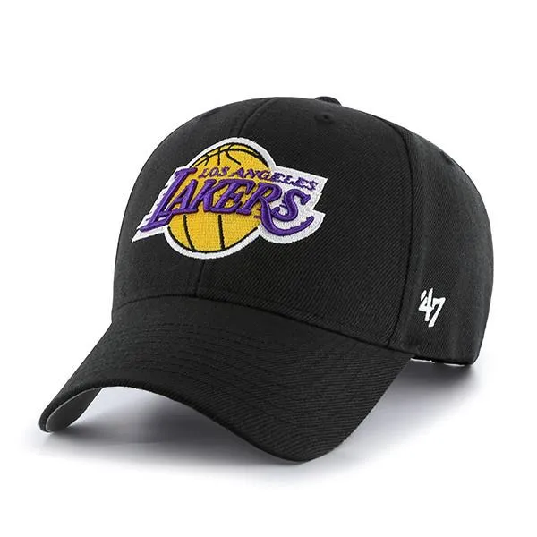 47 Brand Los Angeles Lakers MVP Black Dad Hat