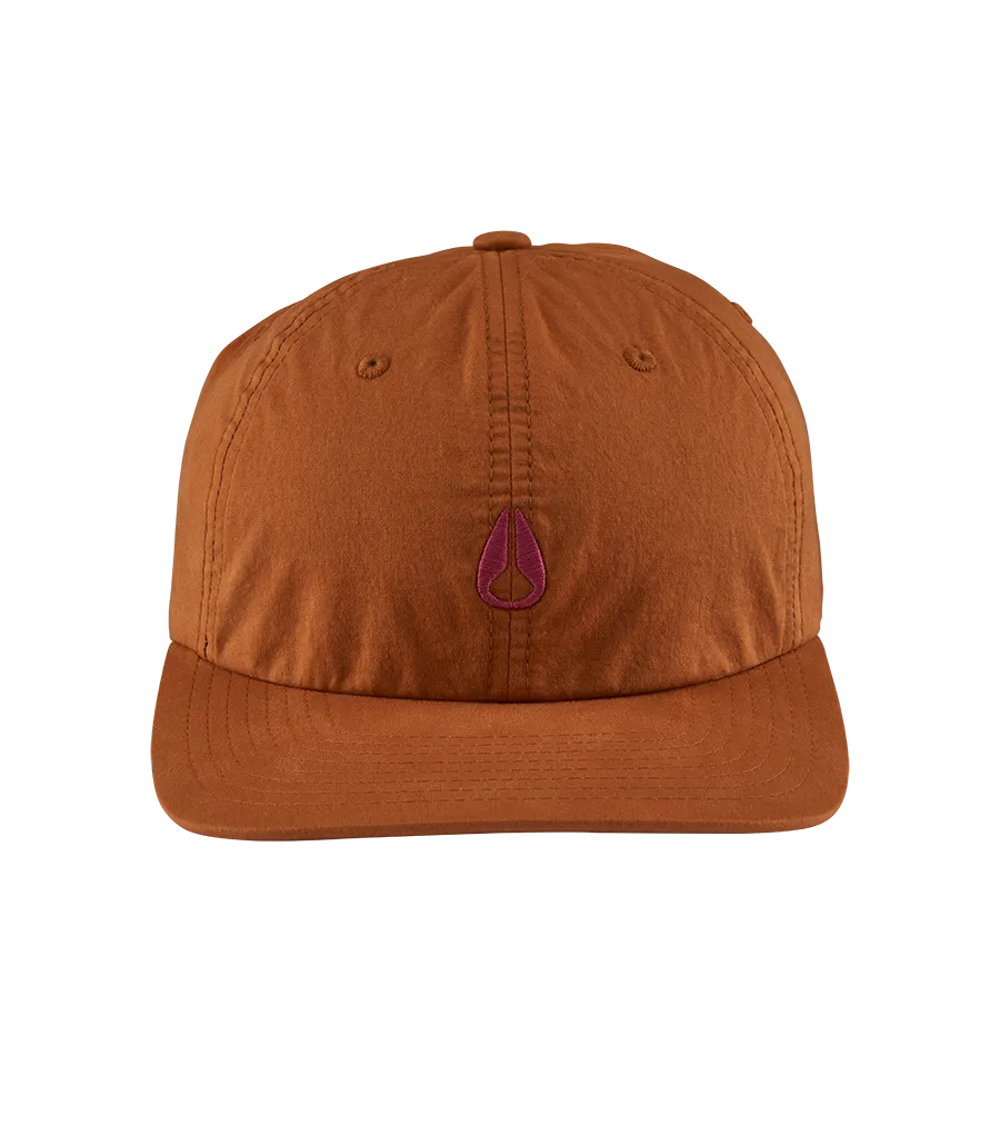 Agent Strapback Hat - Brown / Orchid