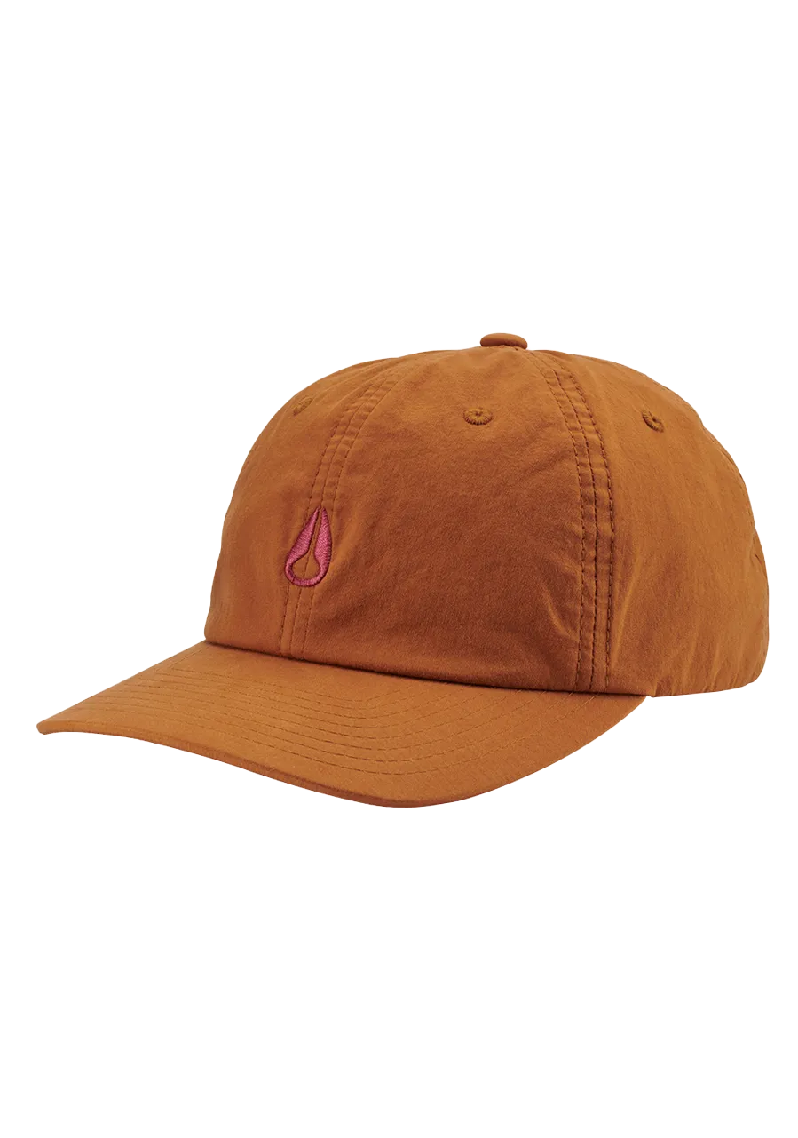 Agent Strapback Hat - Brown / Orchid