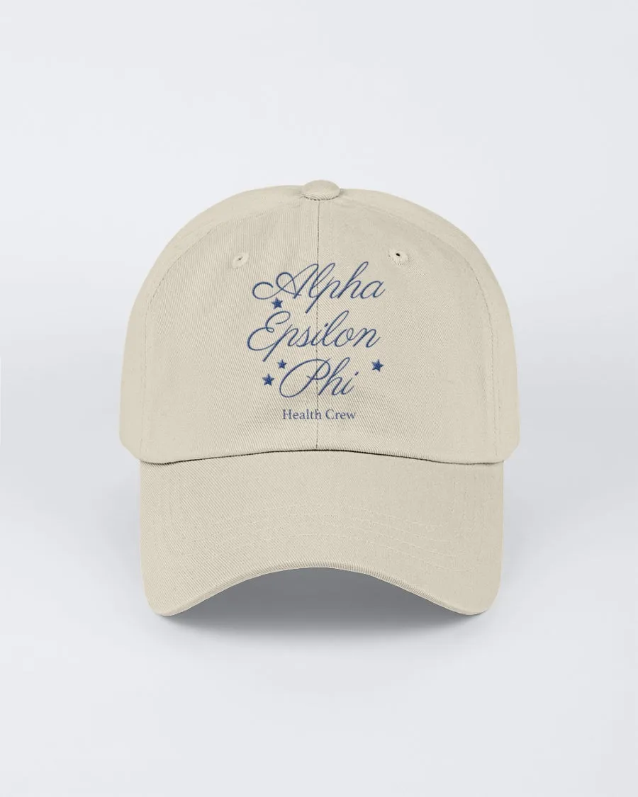 Alpha Epsilon Phi Health Crew Dad Hat