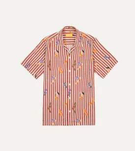 Andreotti & Baribeaud for Drake's 'The Mermaid' Short Sleeve Shirt