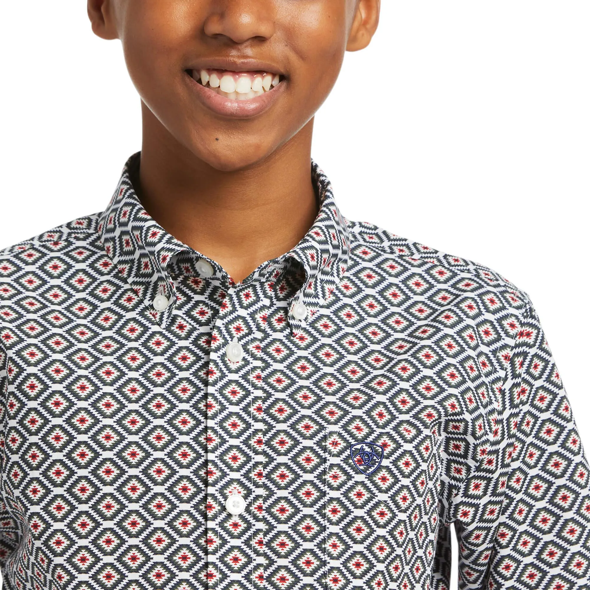 Ariat Boy's Beal Classic Fit Western Shirt 10038074