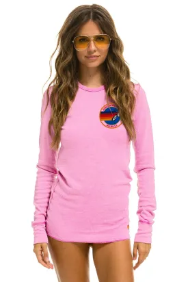 AVIATOR NATION MALIBU THERMAL - NEON PINK