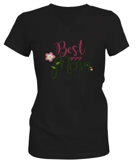 Best Mom Woman's V-neck T-shirt