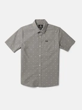 Big Boys Crownstone Short Sleeve Shirt - Moonbeam