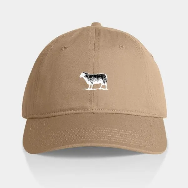 Black Sheep Icon Unstructured Dad Hat Khaki