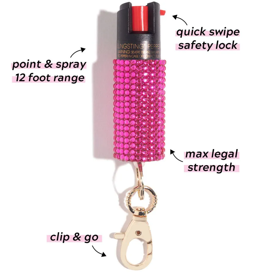 Bling Sting Pepper Spray - Sweetheart