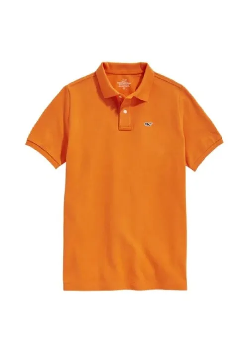 BOYS HERITAGE PIQUE POLO - FRESH SQUEEZE