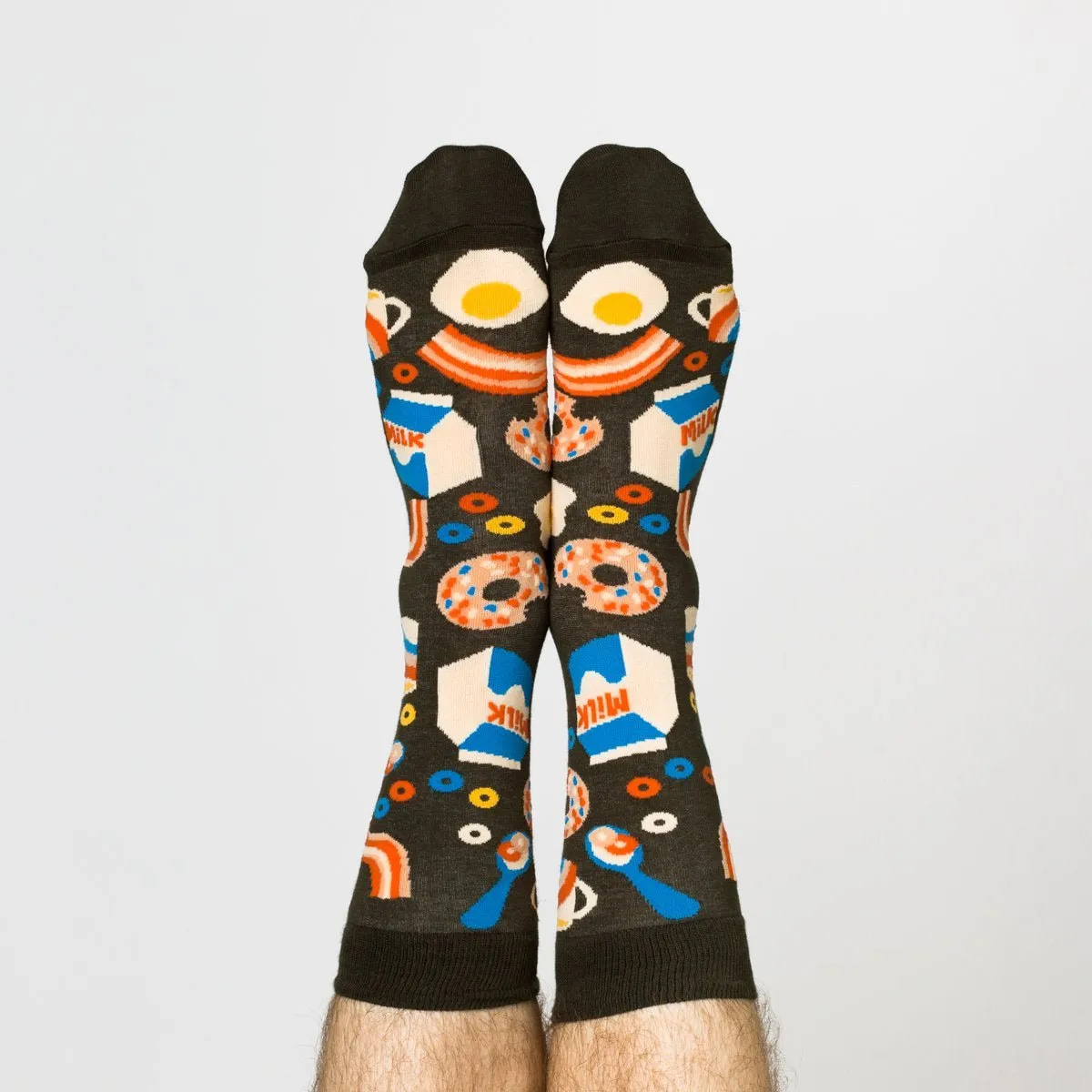 Breakfast Crew Socks - Large