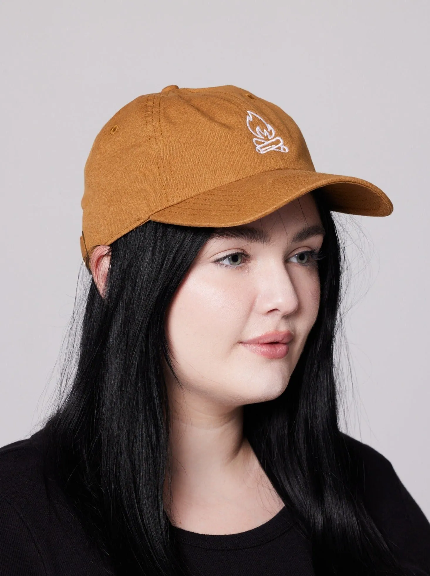 Campfire Dad Hat - Turmeric