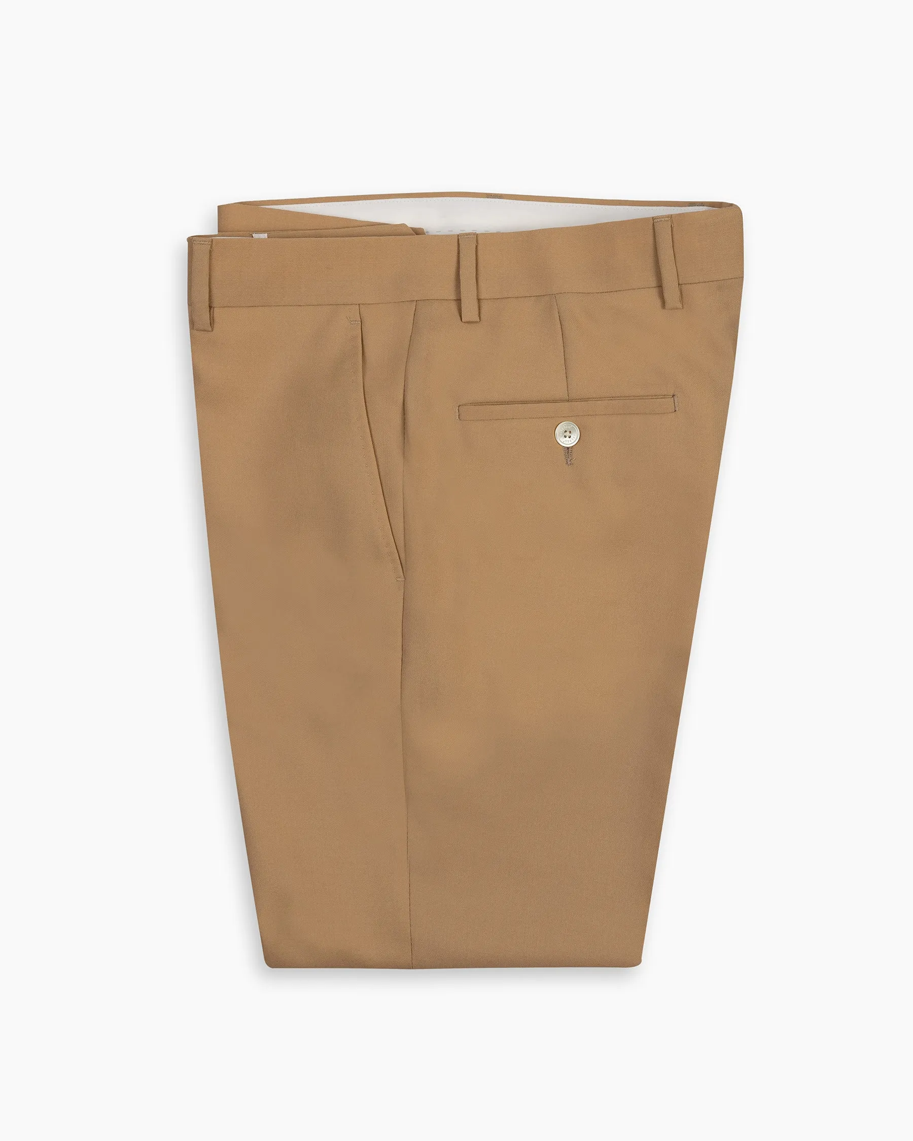 Caramel Flat Front Pant