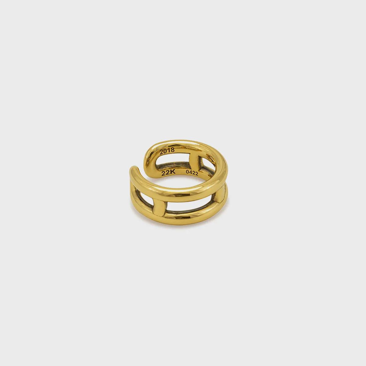 Cigar Band | 22K Yellow Gold