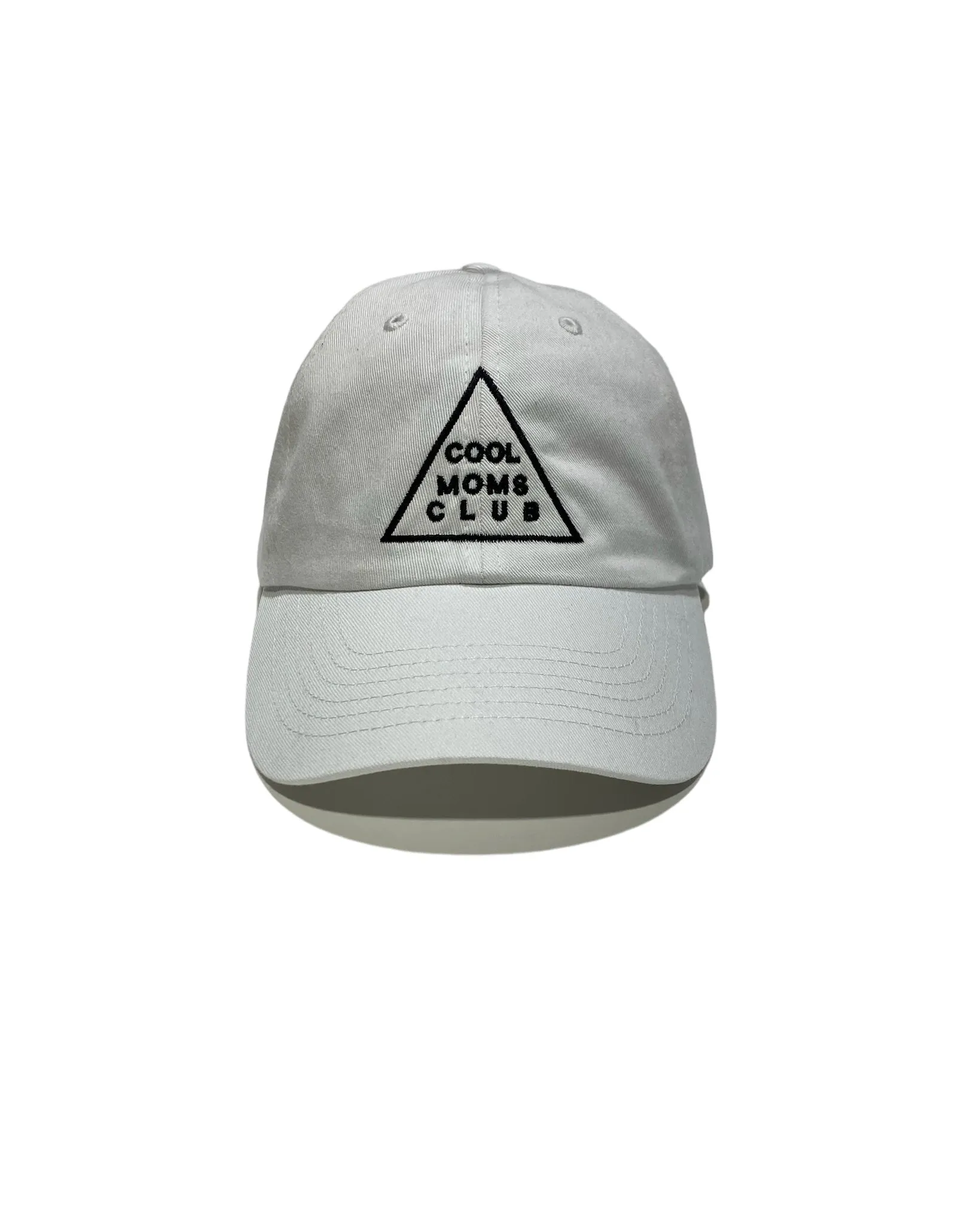 Cool Moms Club Dad Cap - White