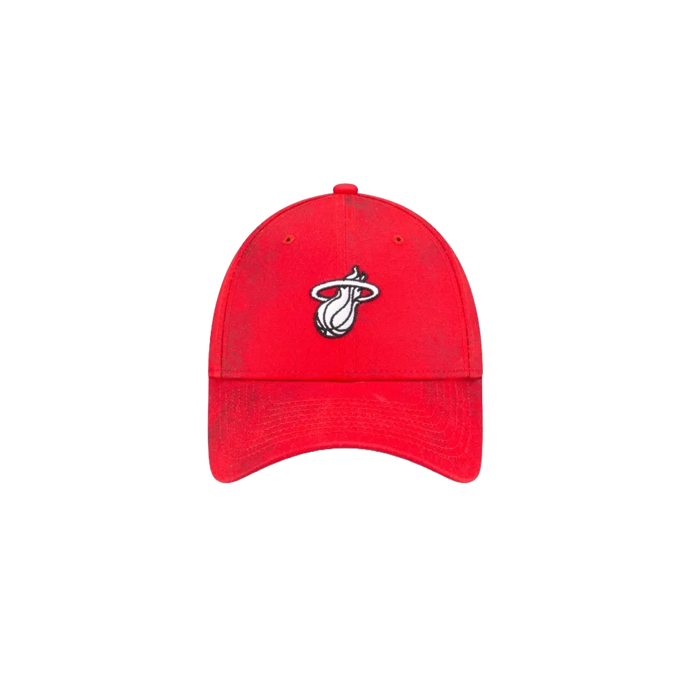 Court Culture HEAT Logo Acid Wash Red Dad Hat