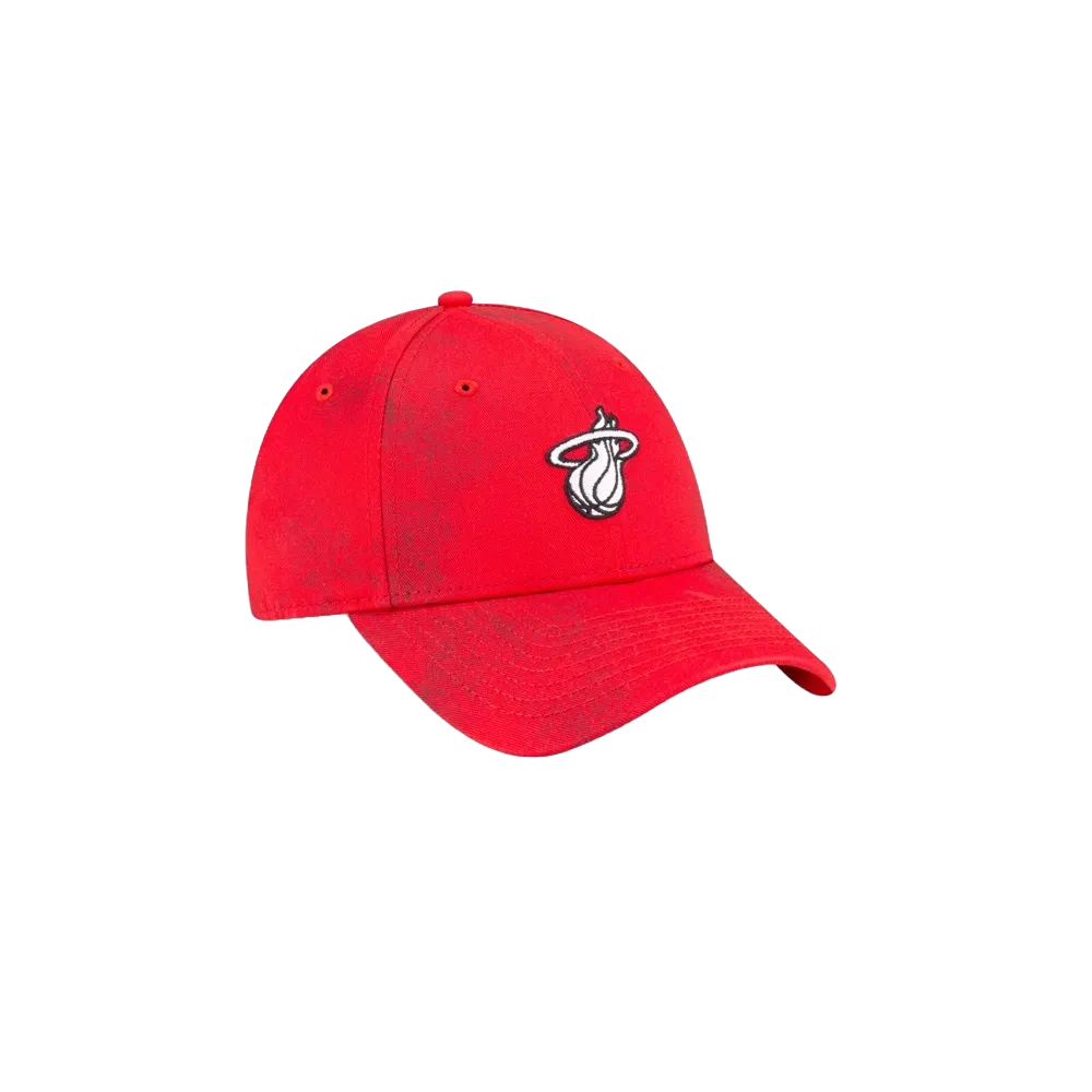 Court Culture HEAT Logo Acid Wash Red Dad Hat