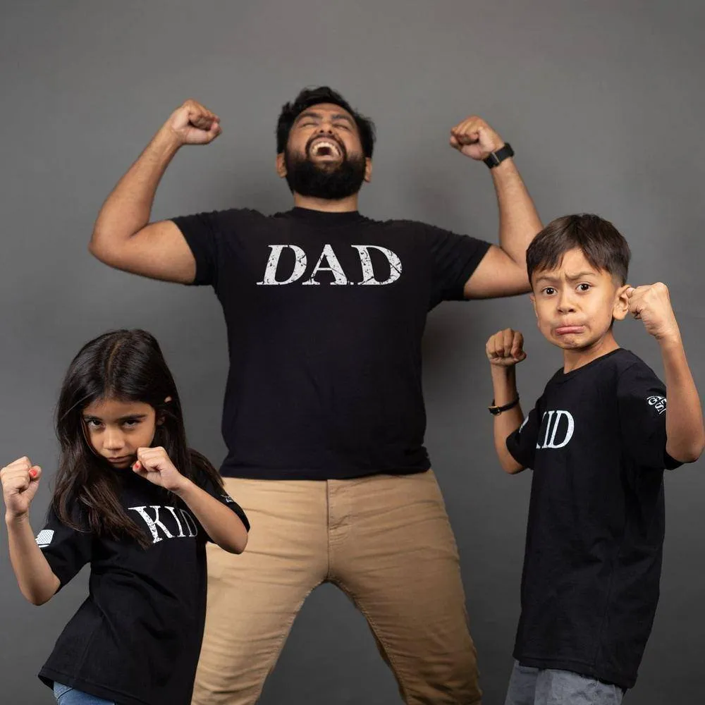 Dad Defined T-Shirt - Black