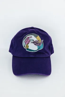 Dad Hat - Pisces Mermaid | Purple