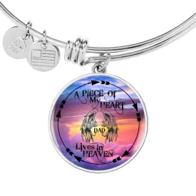 Dad In Heaven Bracelet