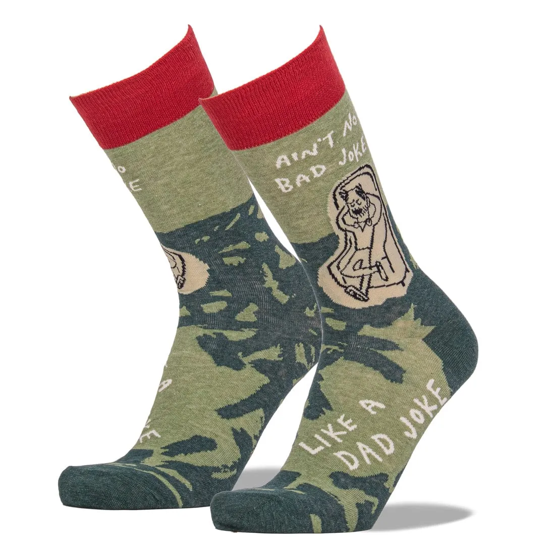 Dad Jokes Socks Men’s Crew Sock