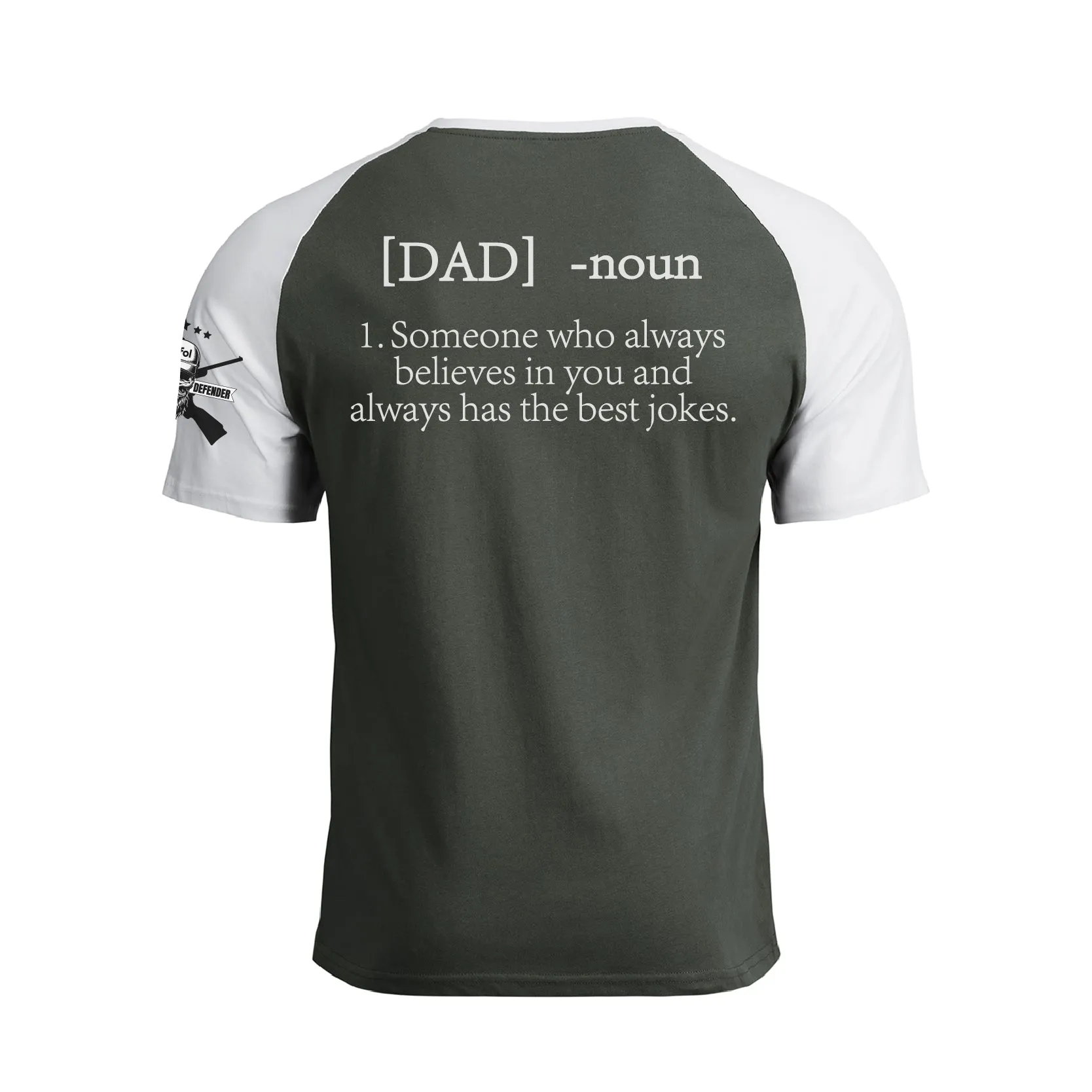 DAD RAGLAN GRAPHIC TEE