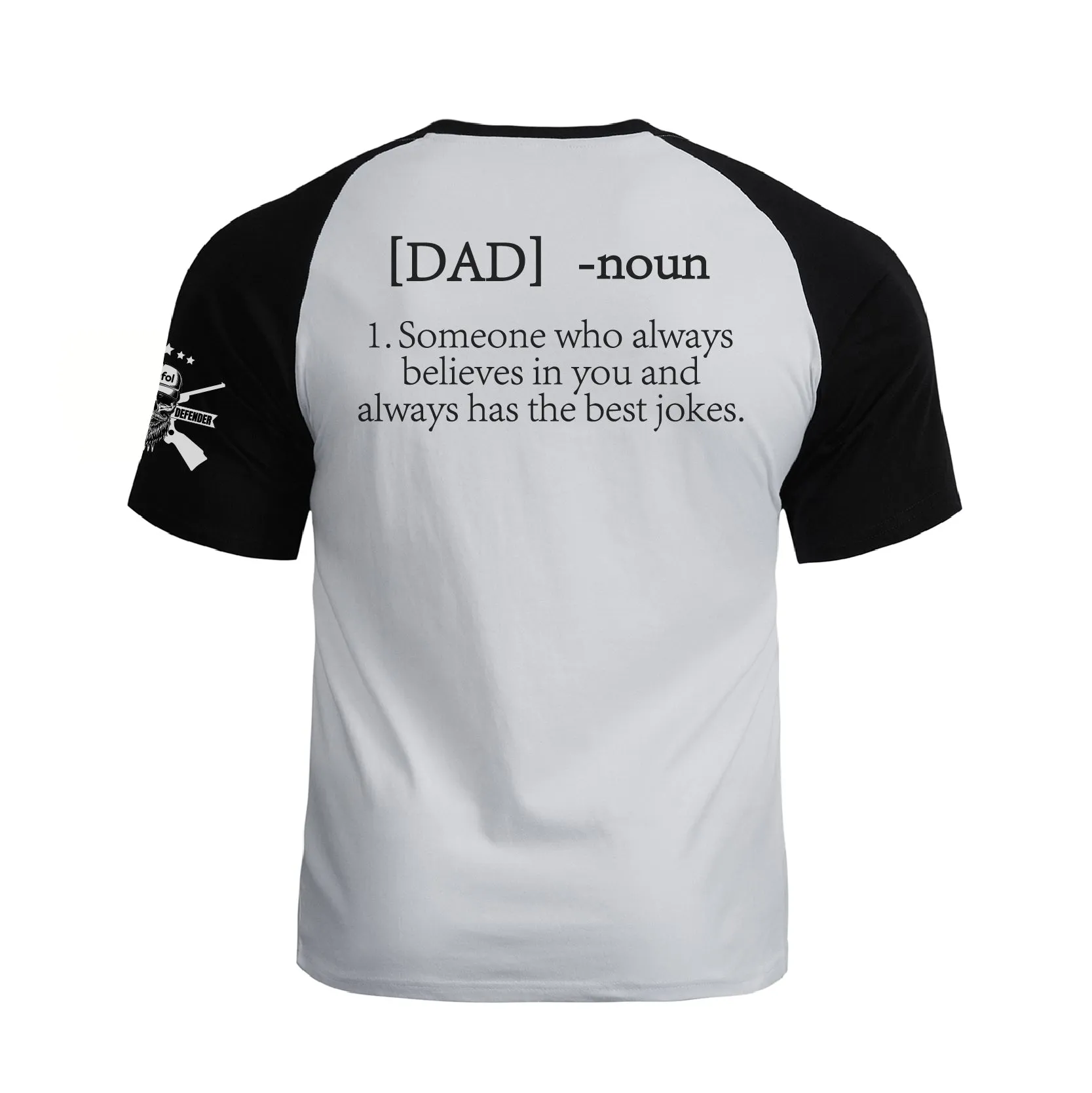 DAD RAGLAN GRAPHIC TEE