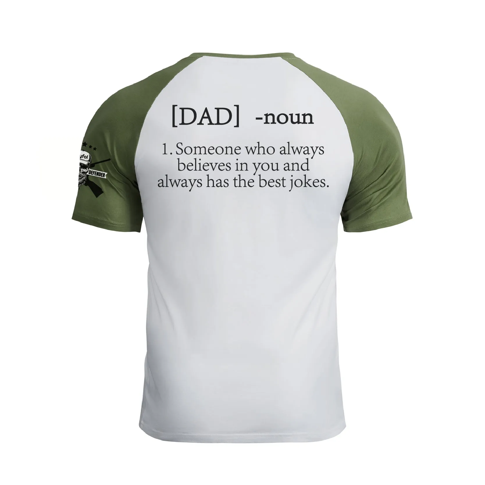 DAD RAGLAN GRAPHIC TEE