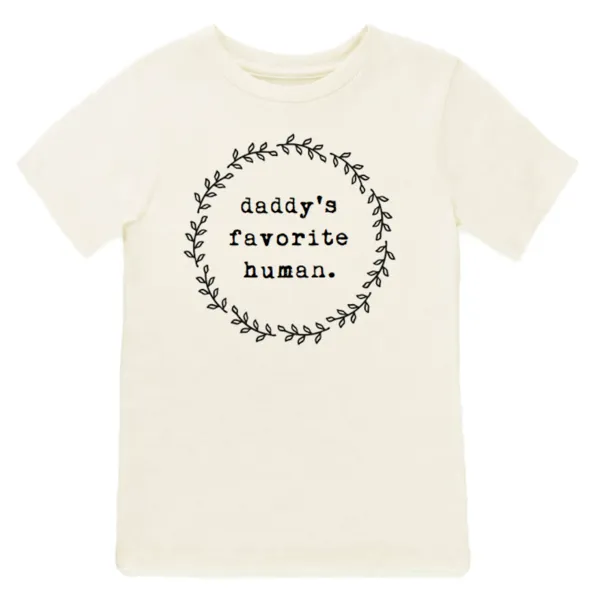 Daddy's Favorite Human Organic Tee