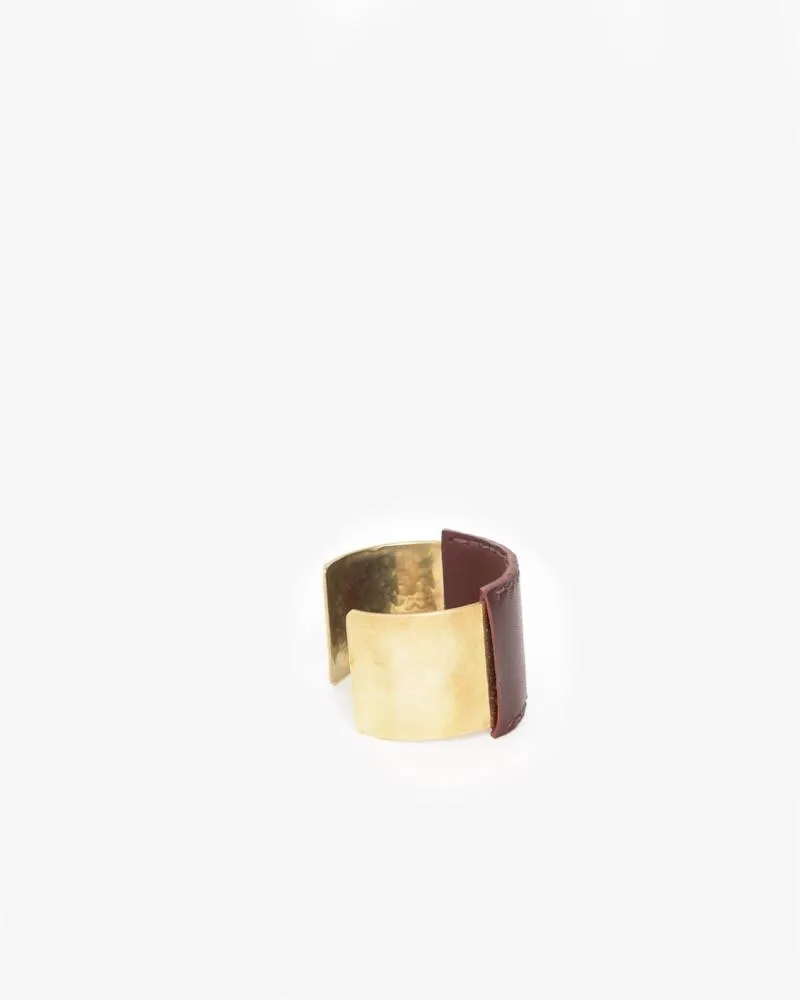 Dune Cuff in Oxblood