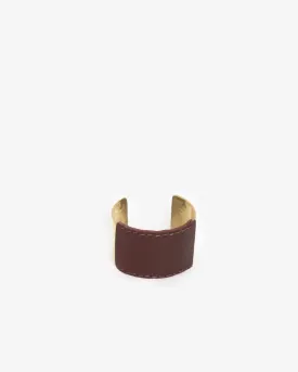 Dune Cuff in Oxblood