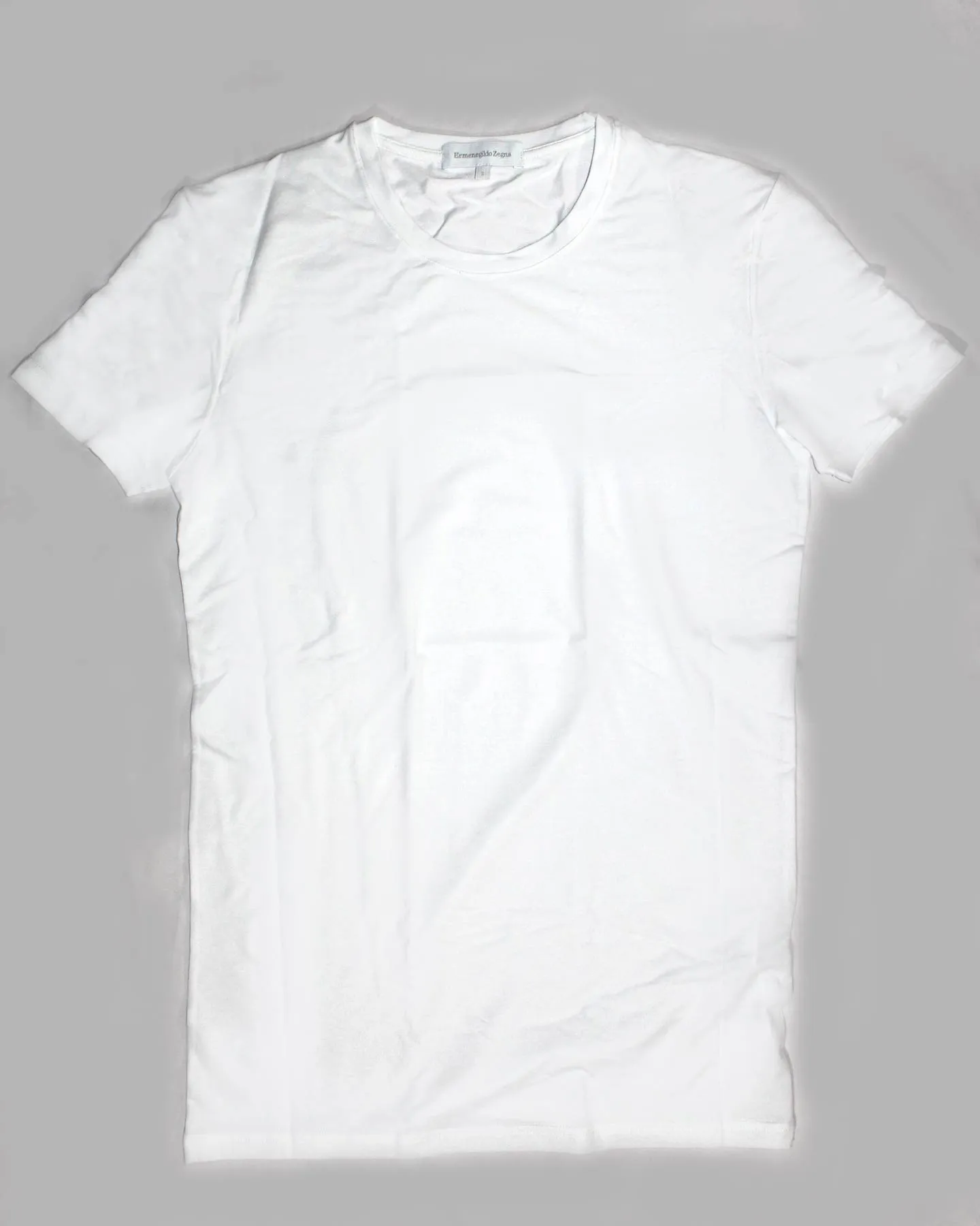 Ermenegildo Zegna T-Shirt Round Neck White Micromodal S