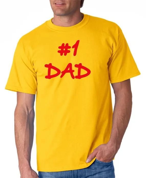 Father's Day #1 Dad T-Shirt