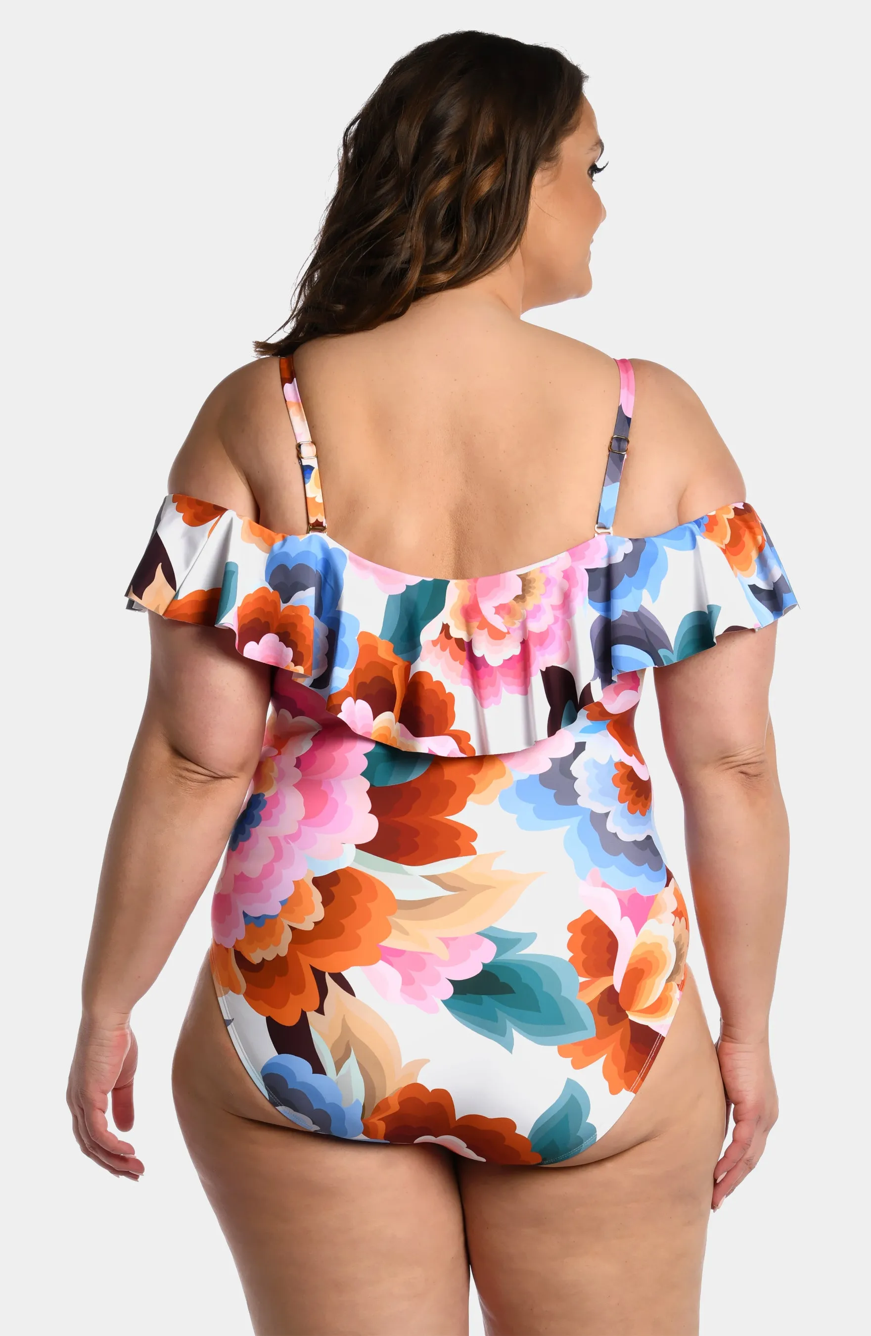 Floral Off The Shoulder One Piece