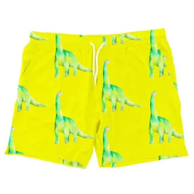 Fluro Dinosaurs Men's Boardshorts