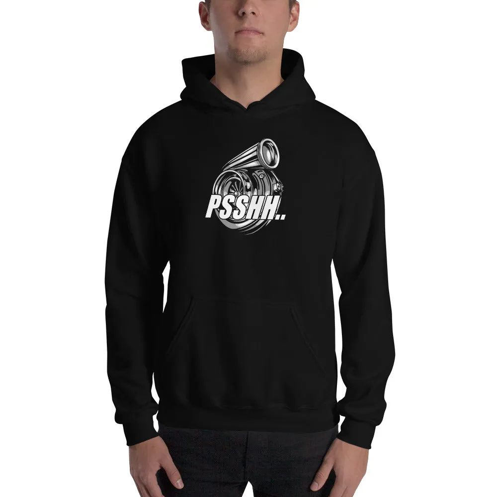 Funny Car Guy Turbo Enthusiast Hoodie - PSSHH Sweatshirt