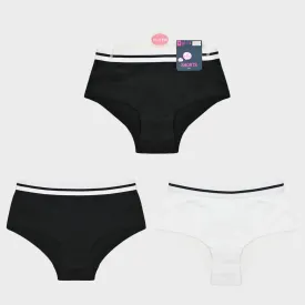 Girls 2 Pack Short Brief