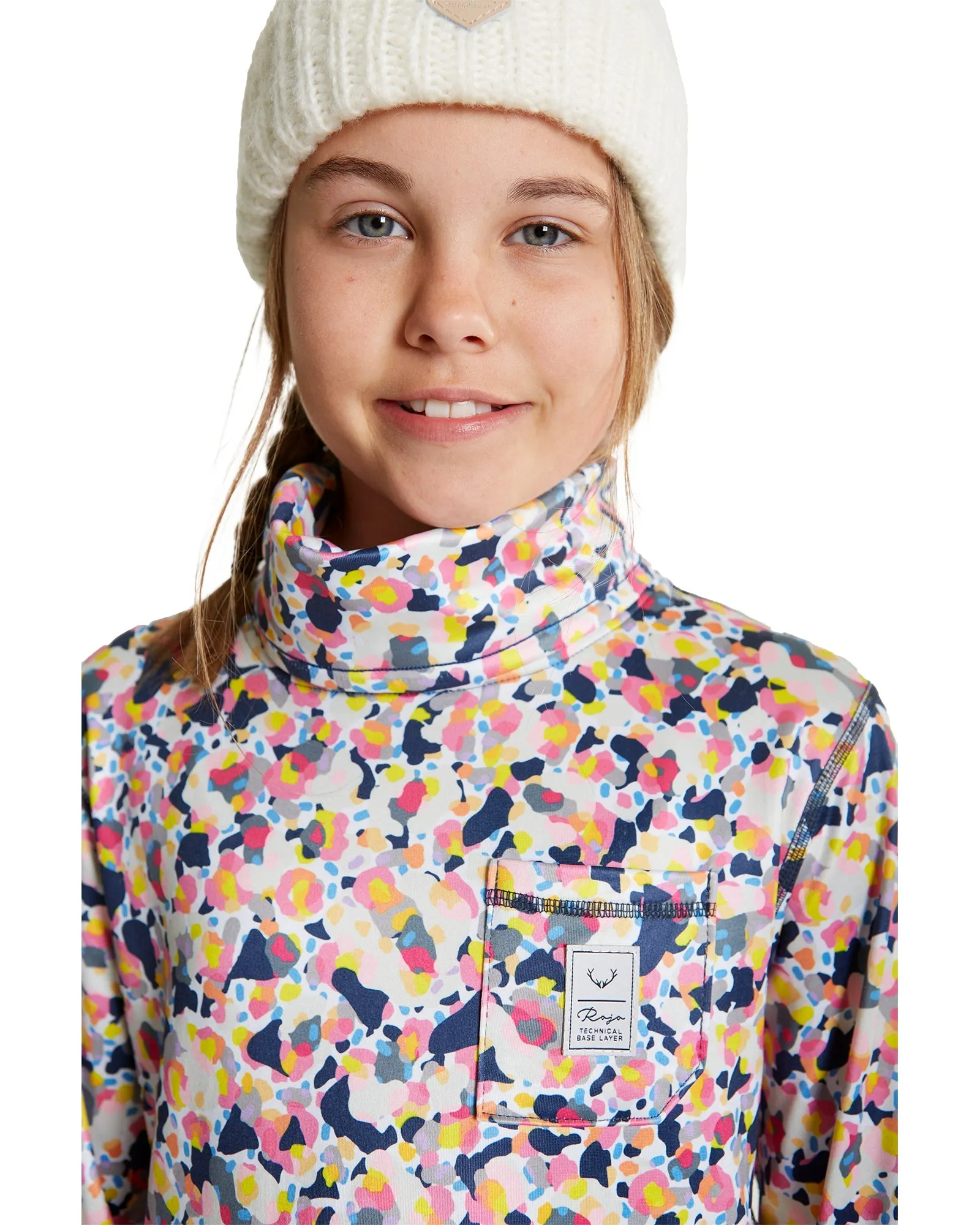 GIRLS CAPRI FUNNEL NECK - KALIEDSCOPE