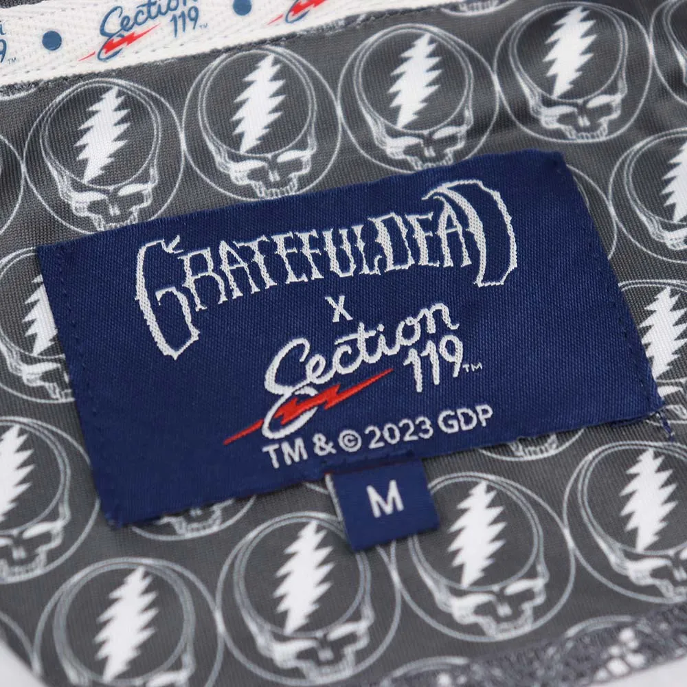 Grateful Dead | Performance Polo | Steal Your Face Grey