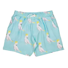 Green Cockatoo Men's Boardshorts