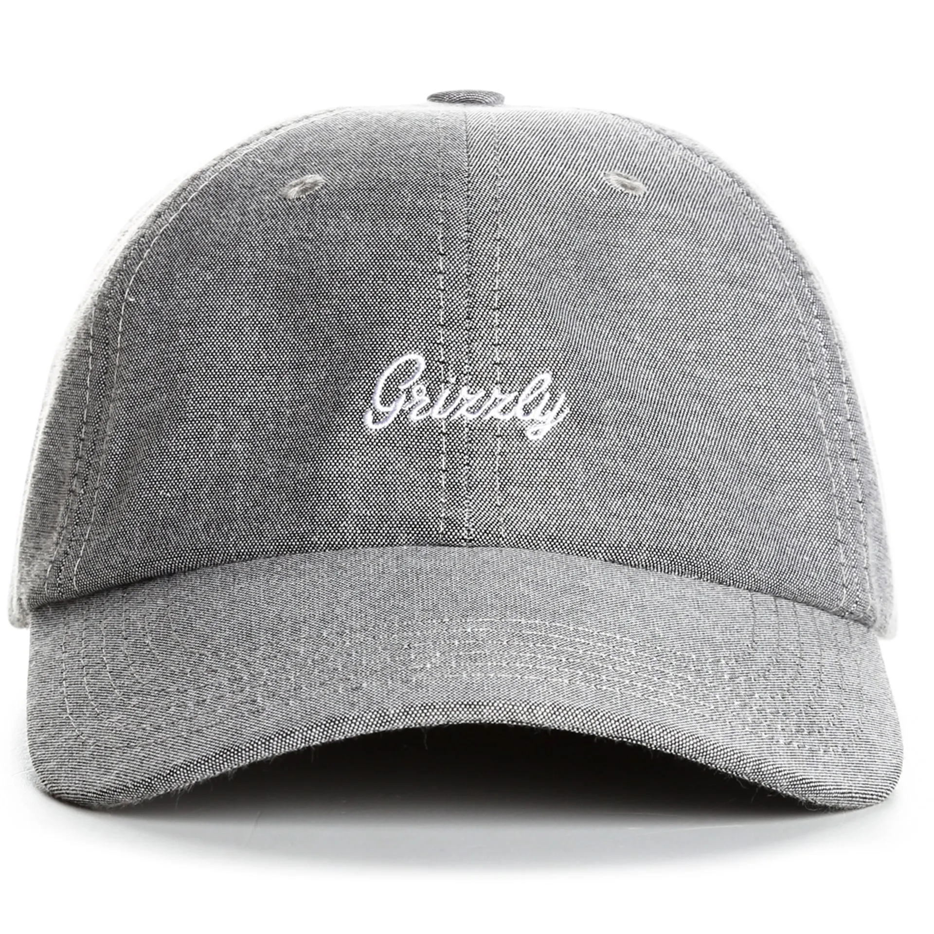 Grizzly Late To The Game Strapback Hat - Black Oxford