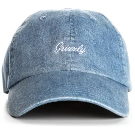 Grizzly Late To The Game Strapback Hat - Denim