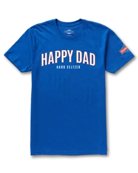 Happy Dad Arch Tee (Royal)