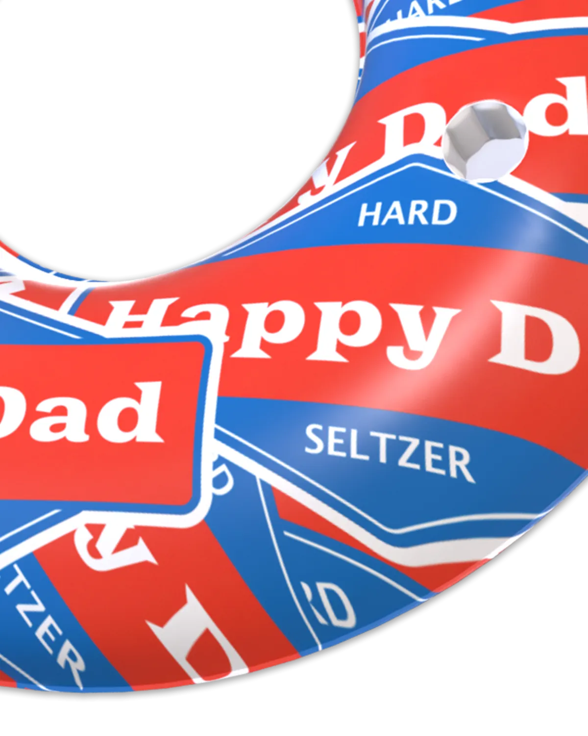 Happy Dad Inflatable Tube Float