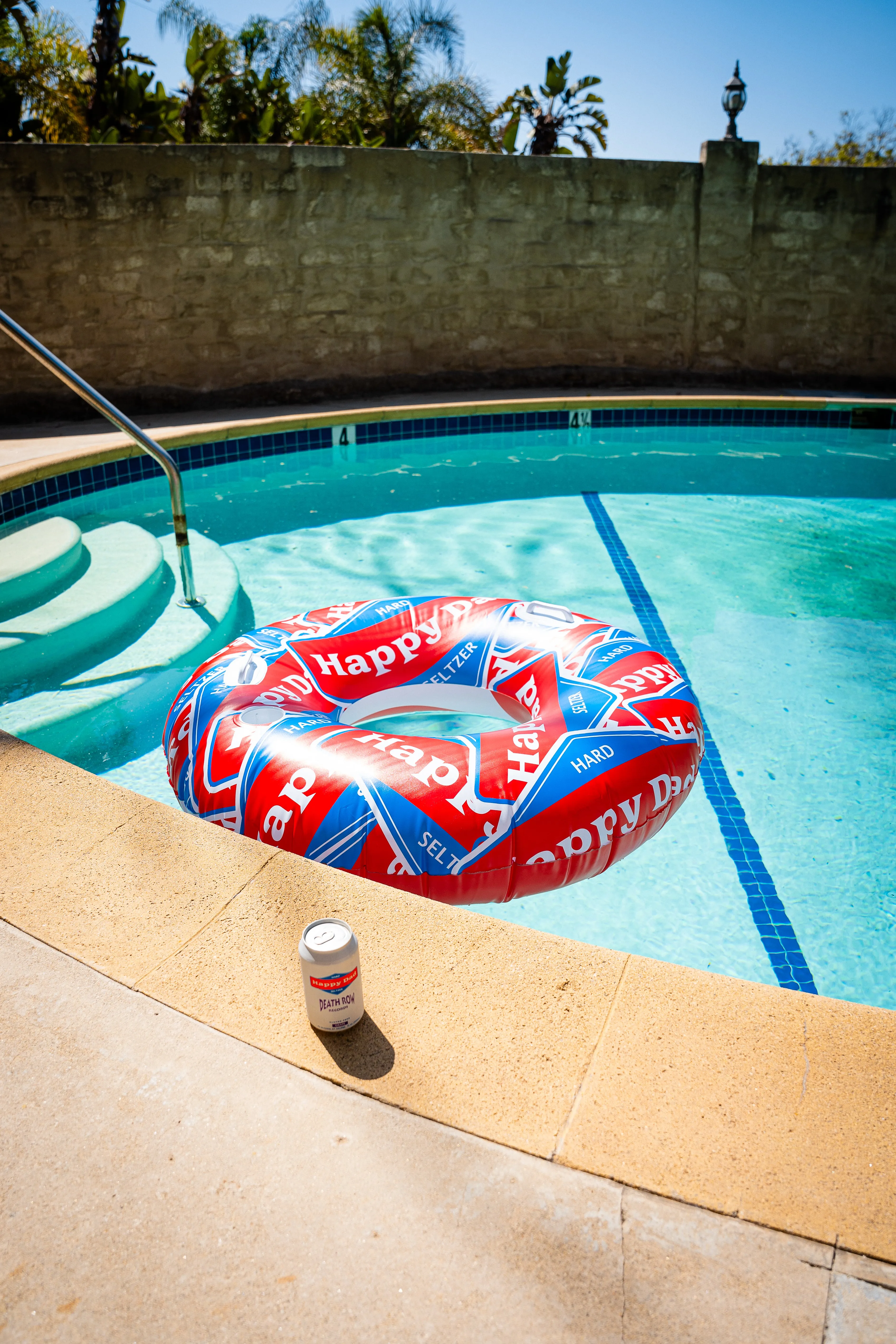 Happy Dad Inflatable Tube Float